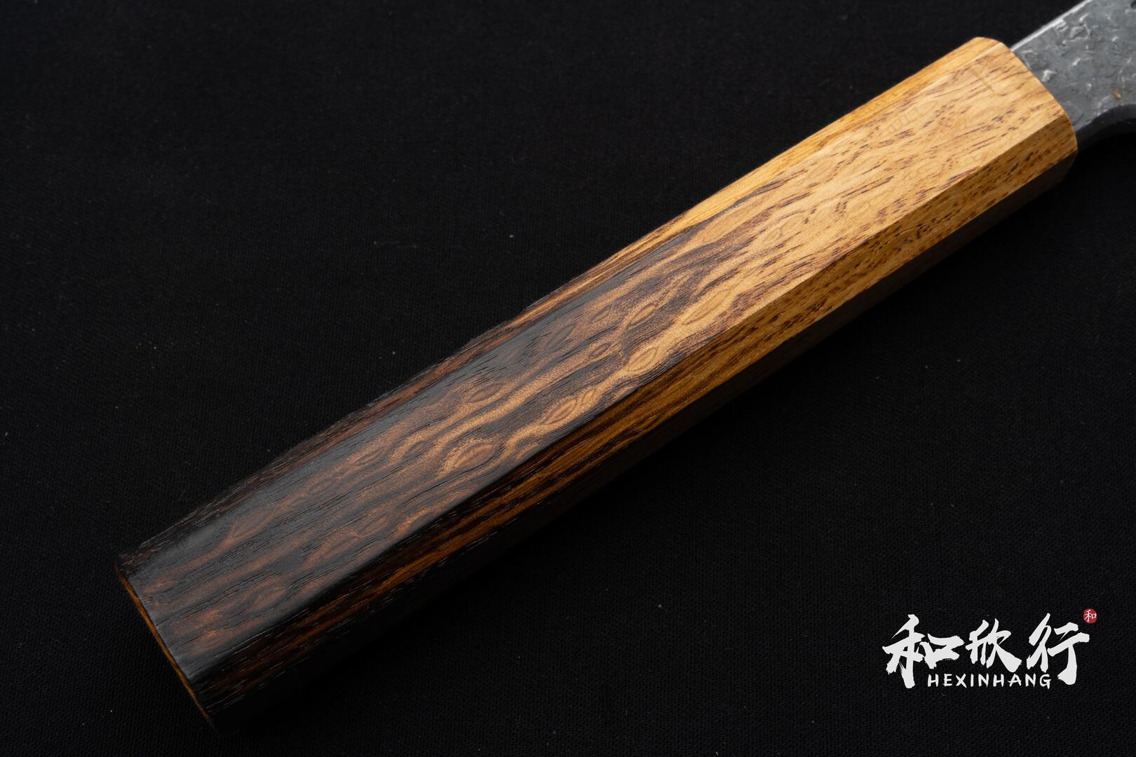 堺孝行Sakai Takayuki 焰紅蓮青二鋼黑打鎚目切付柳刃300mm
